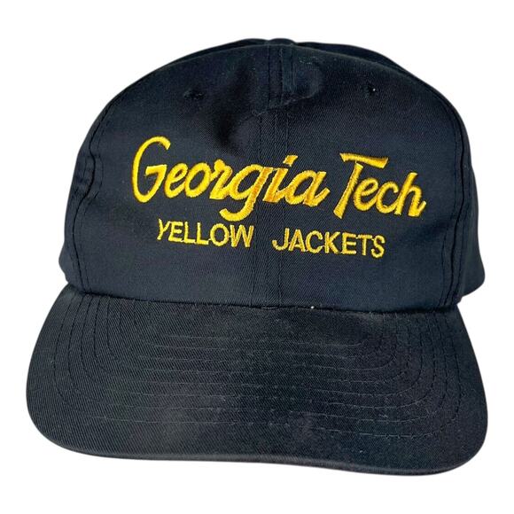 Vintage The Twill Georgia Tech Yellow Jackets licensed snapback cap One size - Picture 1 of 6